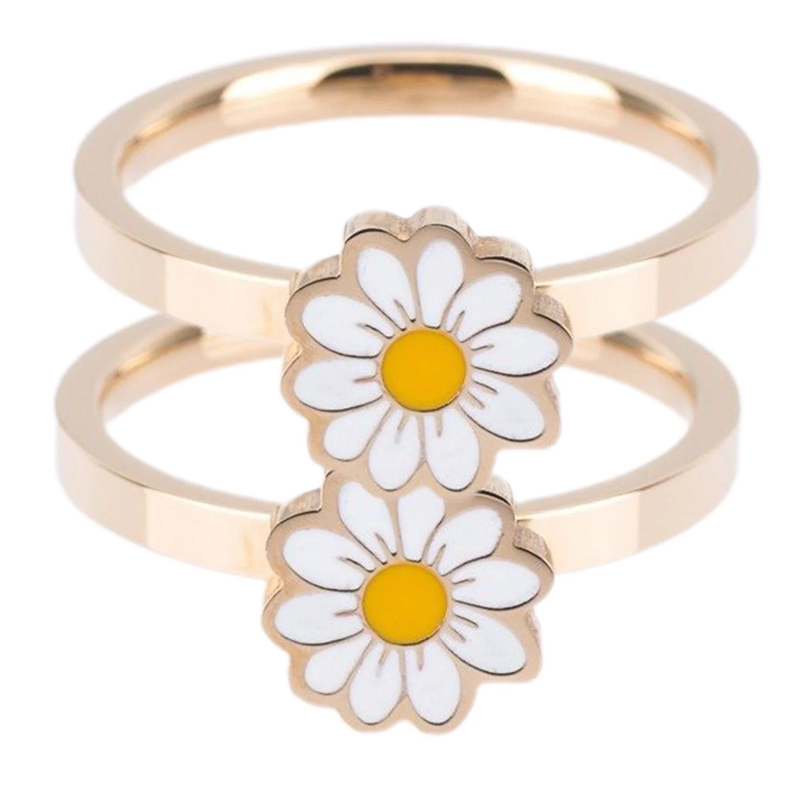 Adjustable Anxiety ring- Sunflower - Image 6